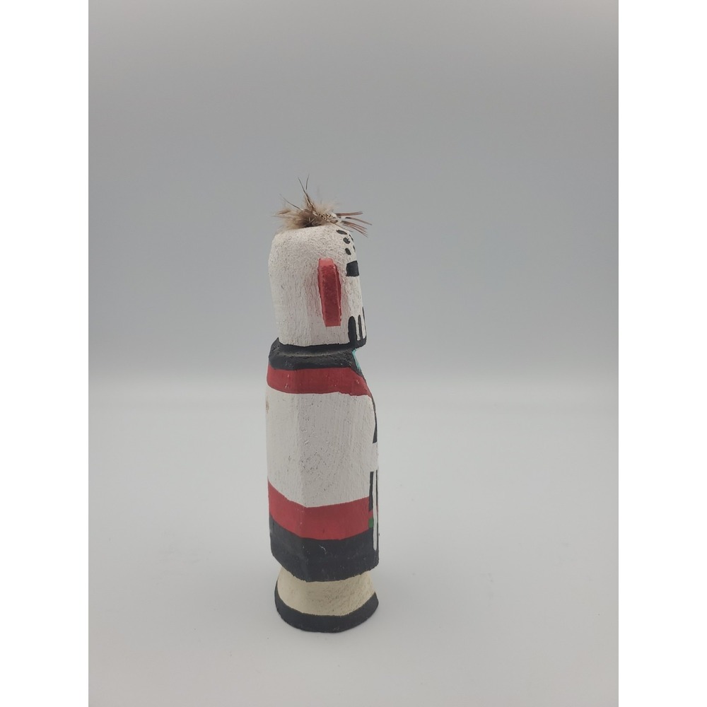 Native American Hopi Southwest Kachina Doll L. POOLEY Hopi SNOW - Picture 3 of 10